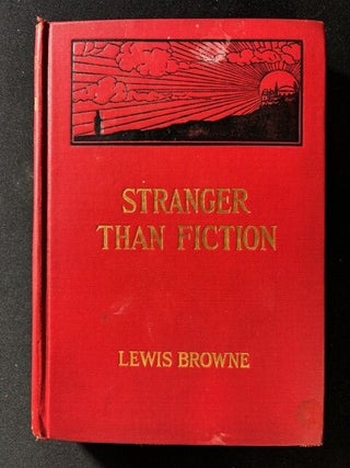 Item #5944 Stranger Than Fiction: A Short History of the Jews from the Earliest Times to the...