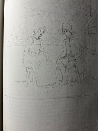 Kate Greenaway Original Drawings for The Snow Queen.