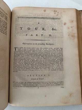 A Tour in Ireland; with General Observations on the Present State of that Kingdom: made in the Years 1776,1777 and 1778. And brought down to the end of 1779 (two volumes in one)