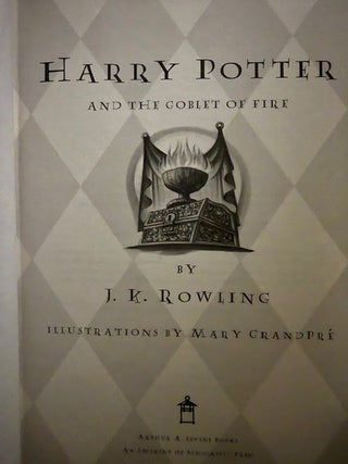 Harry Potter and The Goblet of Fire; Book 4 of 7