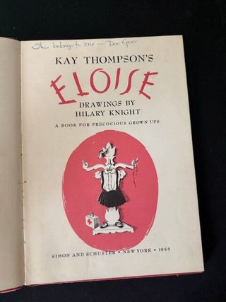 Eloise: A Book For Precocious Grown Ups