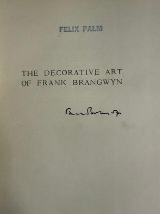 The Decorative Art of Frank Brangwyn