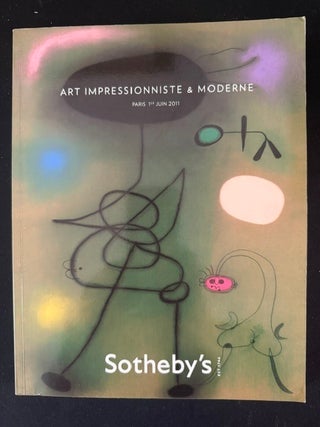 Item #6396 Art Impressionniste & Moderne. 1 June 2011