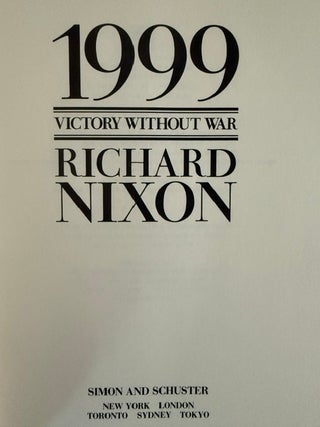 1999 Victory Without War