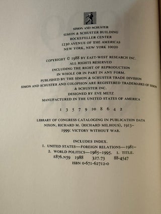 1999 Victory Without War