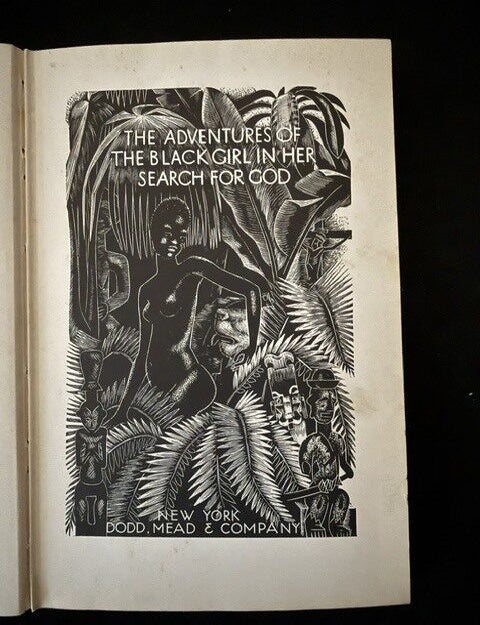 Item #6459 Adventures of the Black Girl in Her Search for God. Bernard Shaw.