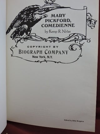 Mary Pickford Comedienne (Signed by MP)