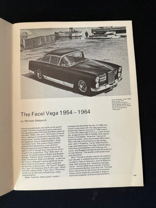 Cars in profile (Number 7) Facel Vega