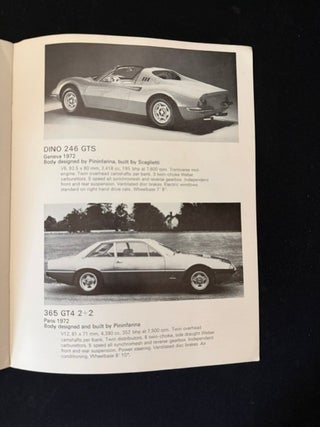Ferrari:; A selection of cars from 1959-1974