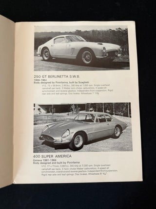 Ferrari:; A selection of cars from 1959-1974