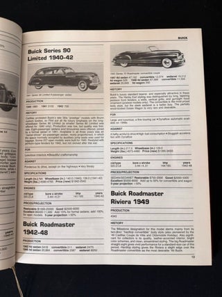 Complete Book Of Collectible Cars 1940-1980