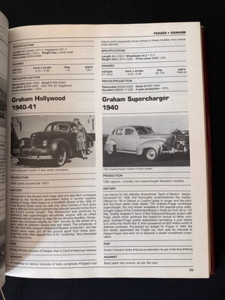 Complete Book Of Collectible Cars 1940-1980