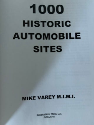 1000 Historic Automobile Sites