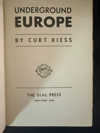 Underground Europe