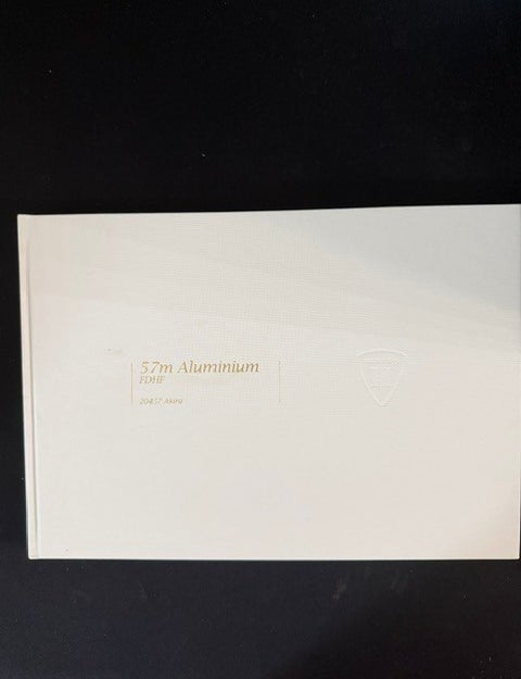 Item #6544 Brochure Heesen Yachts Akira; 57 M Aluminium FDHF. Heesen Yachts.