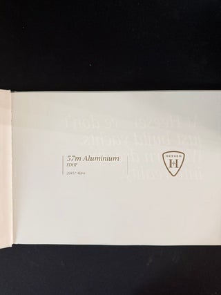 Brochure Heesen Yachts Akira; 57 M Aluminium FDHF
