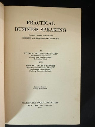 Practical Business Speaking
