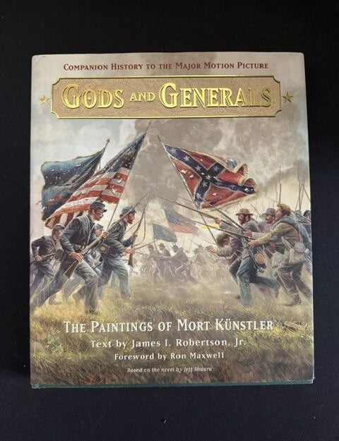 Item #6568 Gods and Generals: The Paintings of Mort K&uuml;nstler. James I. Robertson.