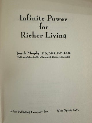 Infinite Power for Richer Living