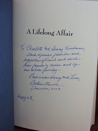 A Lifelong Affair (Signed)