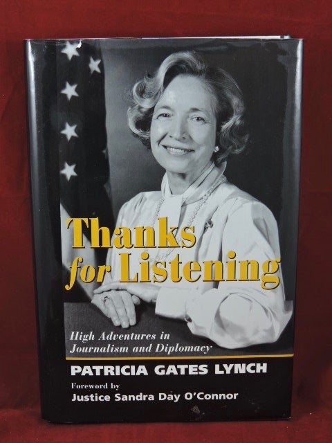 Item #722 Thanks for Listening. Patricia Gates Lynch.